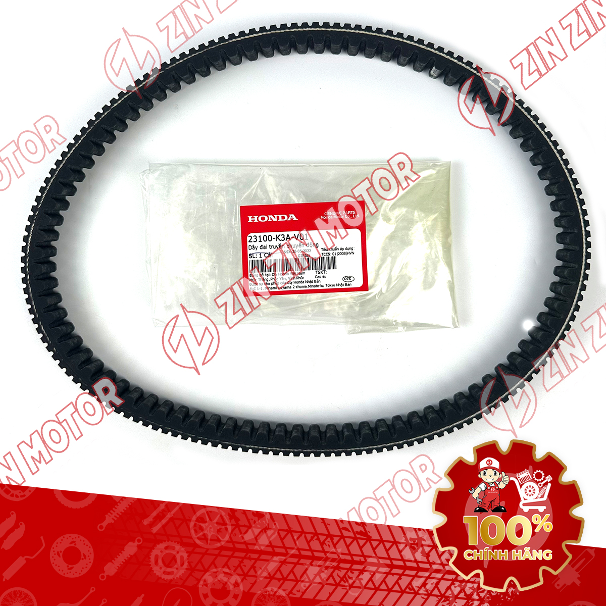 Dây Curoa Lead 4Val 125 2025 23100-K3A-V01 Chính Hãng - ZZM