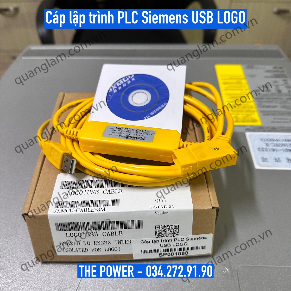 [HCM]Cáp lập trình PLC USB Siemens LOGO