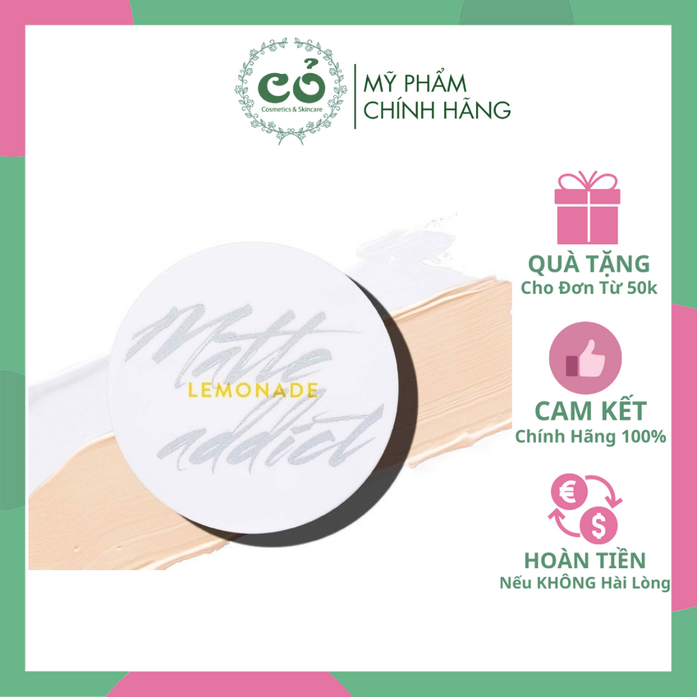 Phấn Nước Lemonade Matte Addict Dual Cushion Cam Kết Hàng Đúng Mô Tả Chất Lượng Đảm Bảo An Toàn Đến Sức Khỏe Người Sử Dụng