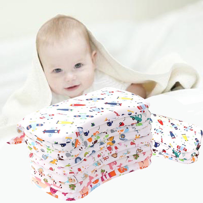 Gối Cao Su Non Chống méo đầu bẹp đầu Cho Bé