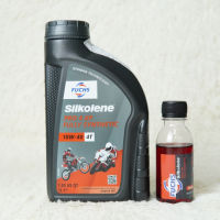 Nhớt Fuchs Silkolene Pro 4 10W40 dành cho xe côn tay PKL - Nhập khẩu Anh [Mua 5 tặng 1 phểu]