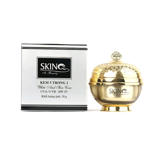 [Hcm]Kem Trắng Da 5 Trong 1 Cao Cấp Spf 35+ Skinq (30G)