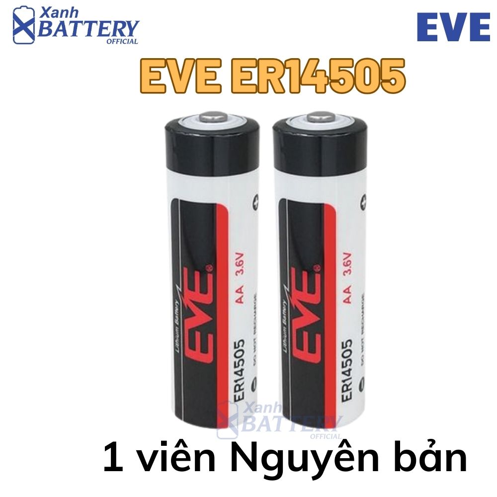 Pin EVE ER14505 3.6V 2700mAh AA chính hãng- Pin thay thế Servo công nghiệp pin nhiệt kế ẩm Delta ASD