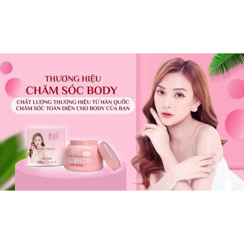 [Hcm]Kem Body Too White Kem Body Nuoc Hoa Hương Thơm Lưu Da 12H (Sản Phẩm Của Ca Sĩ Thu Thủy Hàng Công Ty Giá Sĩ)) Kem Boy Beovi Too White - Kem Body Too White Thu Thủy - Thương Hiệu Chăm Sóc Body