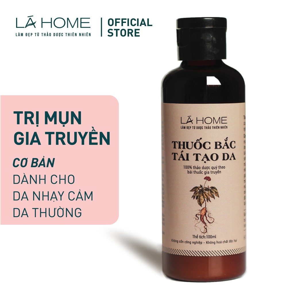 Thuốc Trị Mụn Gia Truyền Tái Tạo Da Từ Thảo Dược - Hàng Xưởng Giá Tốt - Chai 100Ml Chất Lượng Đảm Bảo Và Cam Kết Hàng Đúng Như Mô Tả