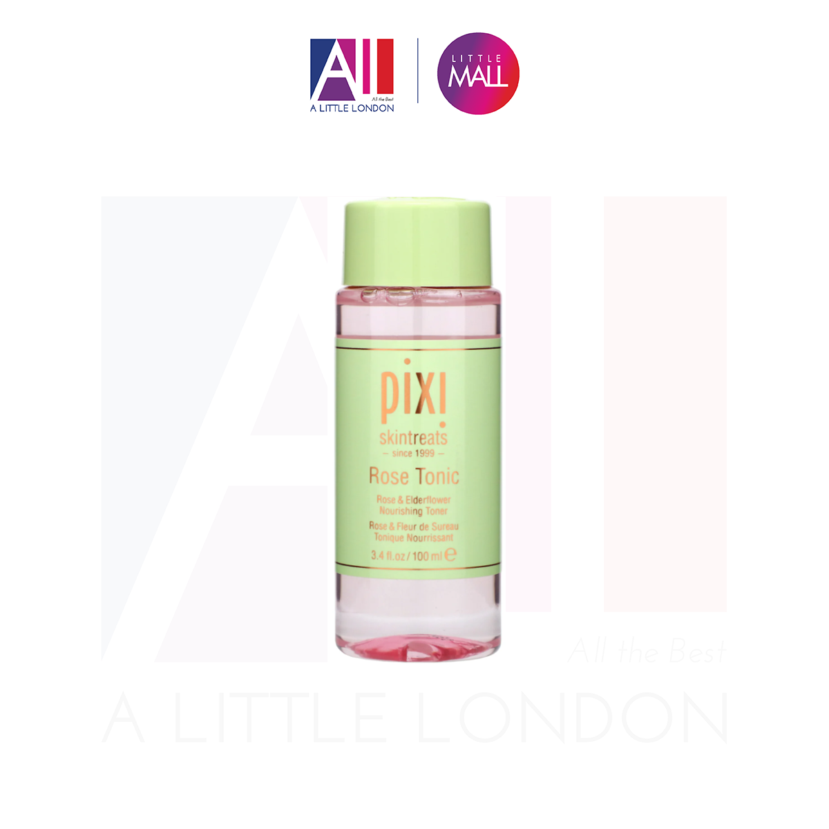 Nước Cân Bằng Da Pixi Rose & Elderflower Tonic 100Ml (Bill Anh)