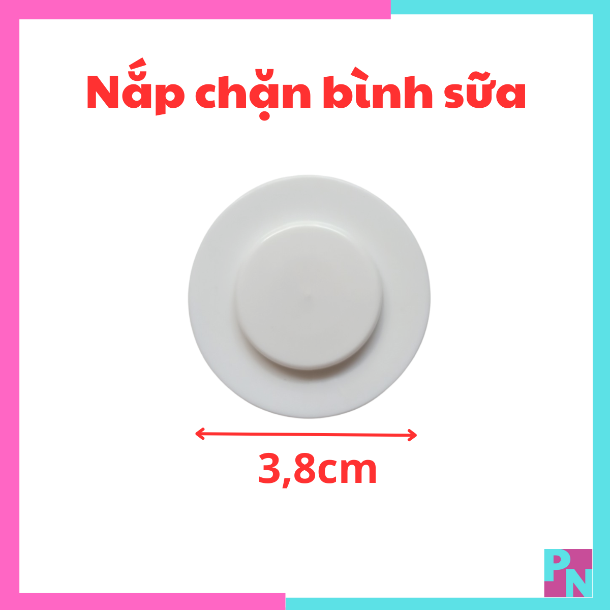 Nắp chặn bình sữa nắp trữ sữa sử dụng cho bình sữa cổ hẹp Pigeon Jumi Mirai Kichi Agi nắp đậy bảo qu