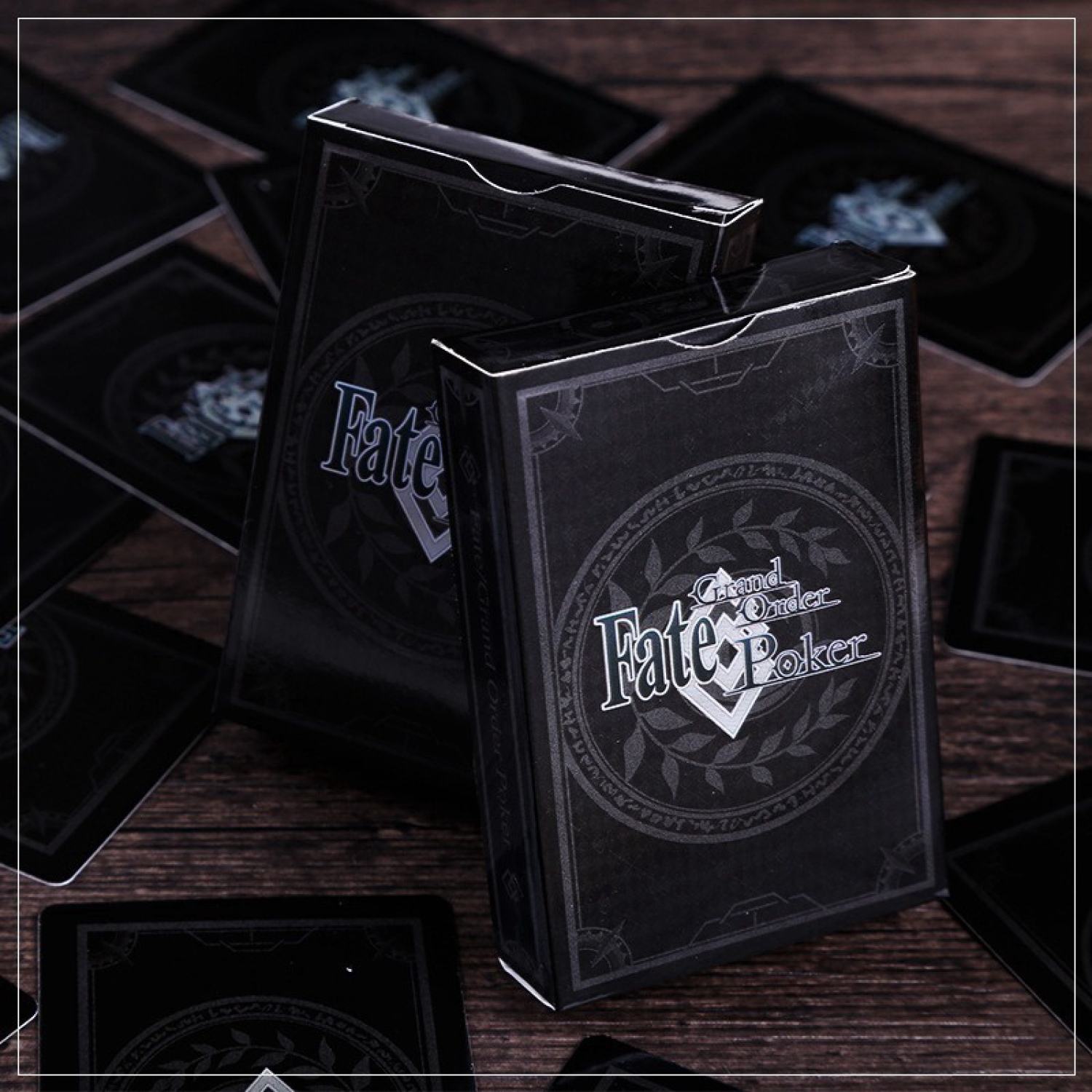 Bộ bài tây poker Fate Girls Frontline Arknights Azur lane Honkai Impact tú lơ khơ 52 lá anime game q