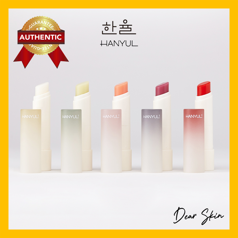 [Chính Hãng] Son Dưỡng Hanyul Lip Balm Nature In Life 4G - Hoa Cúc Trắng - Đậu Đen - Ngải Cứu - Gạo - Rễ Cây Jacho