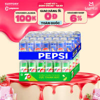 Combo Bung Xõa Cực Đã - 1 Thùng Pepsi lon và 1 Thùng 7Up (320ml/lon hoặc 350ml/lon)