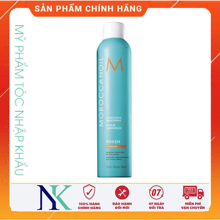 [Hcm]Xịt Bóng Giữ Nếp Chắc Luminous Hairspray Strong 330Ml