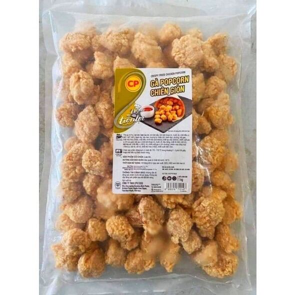 Gà POPCORN Chiên Giòn CP gói 1kg(giao tphcm)