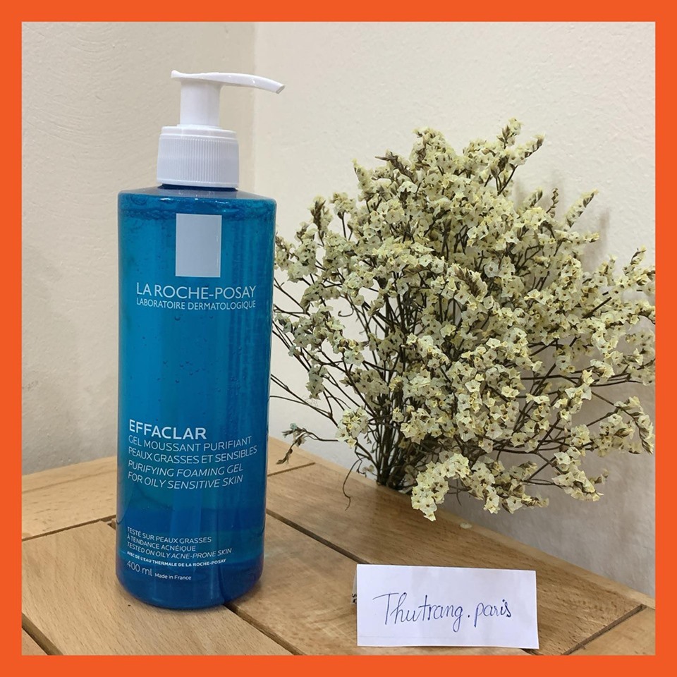 Sữa Rửa Mặt La Roche-Posay Effaclar Purifying Foaming Gel Cleanser 400ml Dành Cho Da Dầu Mụn