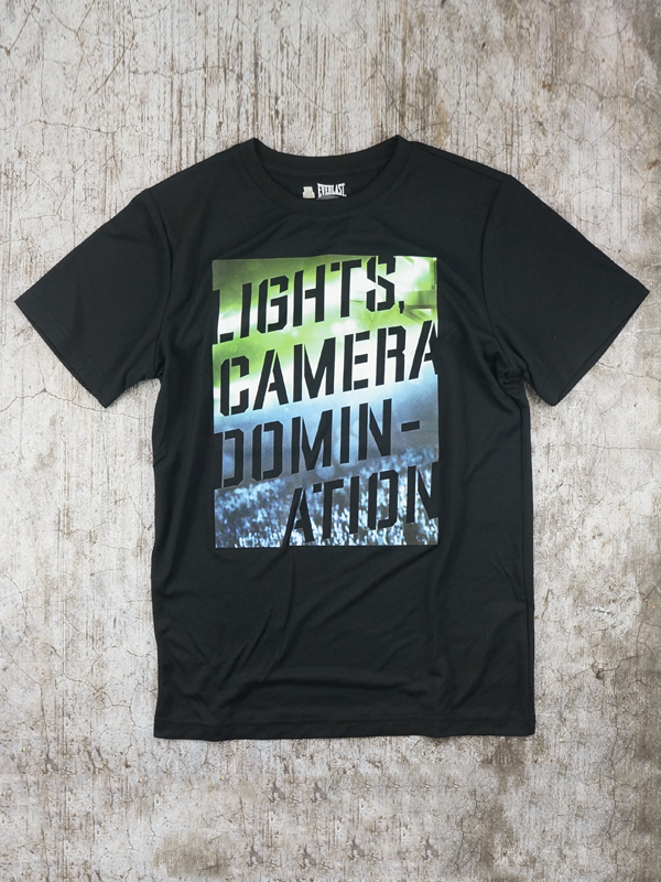 [HCM]ÁO THUN EVERLAST LIGHTS CAMERA DOMINATION T SHIRTS - SIZE S