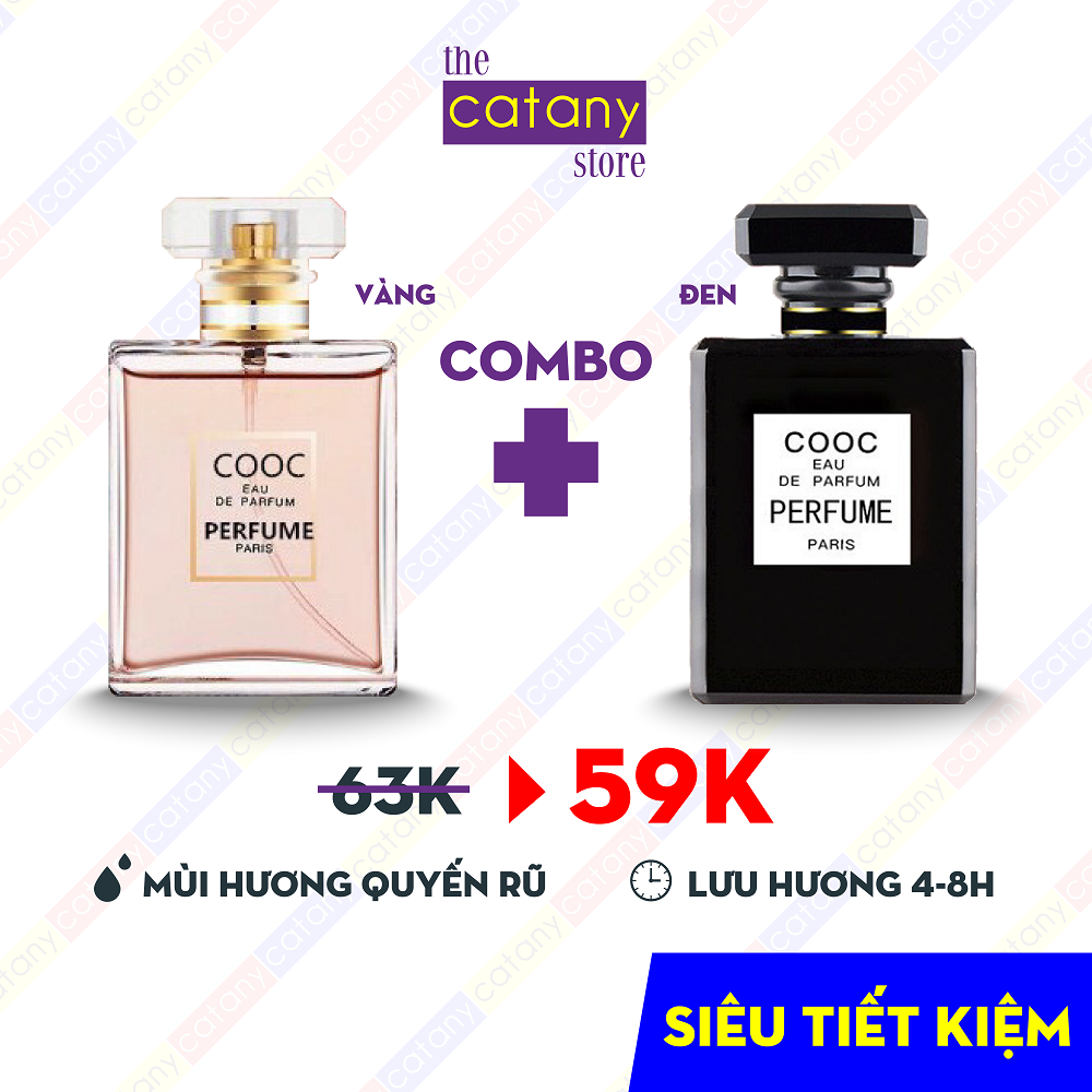 Combo 2 chai nước hoa BLUE + COOC – siêu tiết kiệm. * Nước hoa Blue làm cho bạn càng dùng càng khó cưỡng với vỏ chai màu xanh thần bí trở thành sự lựa chọn của giới trẻ ngày nay.        Dung tích : 50ml  Hương thơm dịu nh