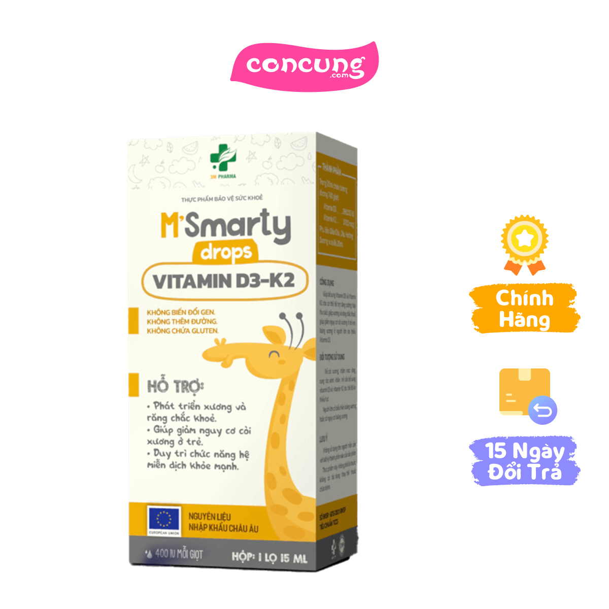 VITAMIN D3 - K2 Drops MSMARTY