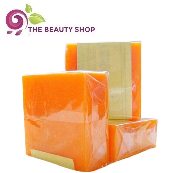 [HCM]Lẻ 1 Xà phòng Chiết Xuất Cam Nghệ Ngăn Ngừa Mụn Natural Orange Soap 50g