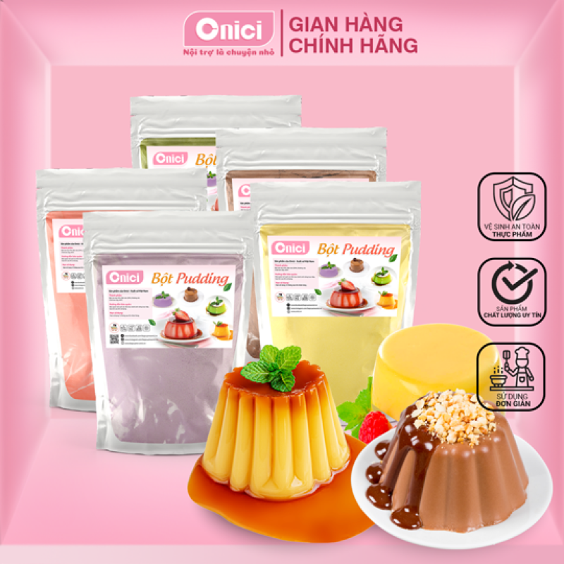 BỘT PUDDING 5 VỊ 1KG BẾP CỦA MẸ - ONICI