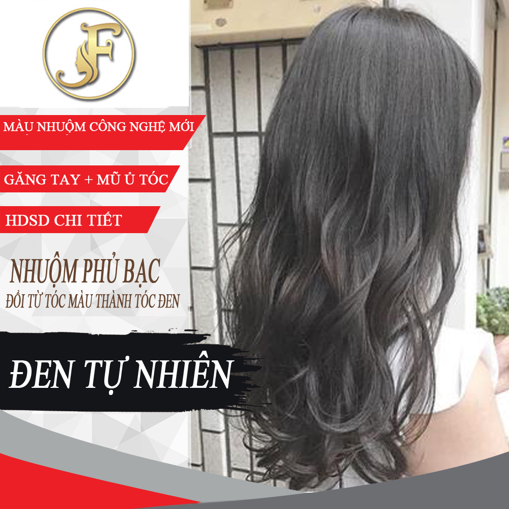 [Hcm]Thuốc Nhuộm Tóc Màu Đen Tự Nhiên Công Nghệ Mới - Siêu Mềm Mượt