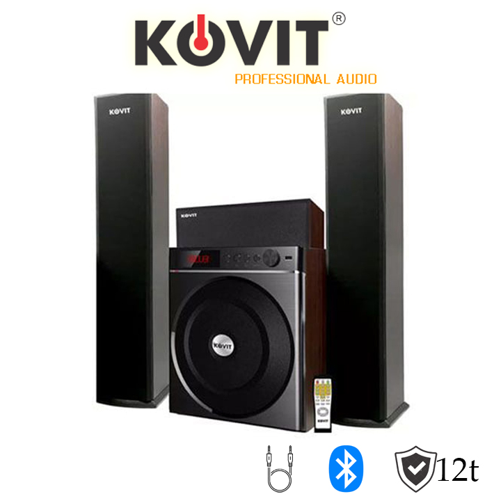 LOA VI TÍNH 3.1 KOVIT KS 839 KS-839 - Nghe nhạc cực phê công suất lớn bass mạnh treble hay có kết nố