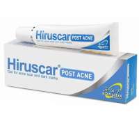 Gel chăm sóc sẹo mụn và mụn thâm Hiruscar Post Acne 10g/5g giúp hết sẹp mụn thâm sau khi sử dụng từ 2 tới 4 tuần