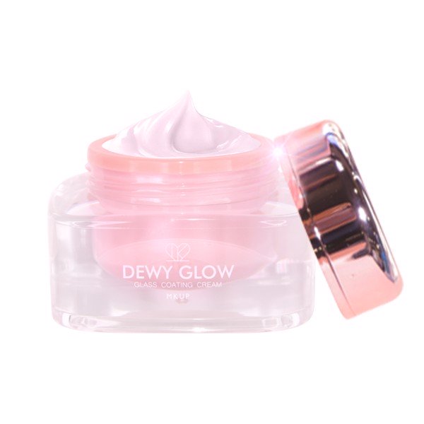Kem Dưỡng Trắng Sáng Da Căng Mọng Mkup Dewy Glow Glass Real Complexion Cream 30Ml [Chính Hãng]