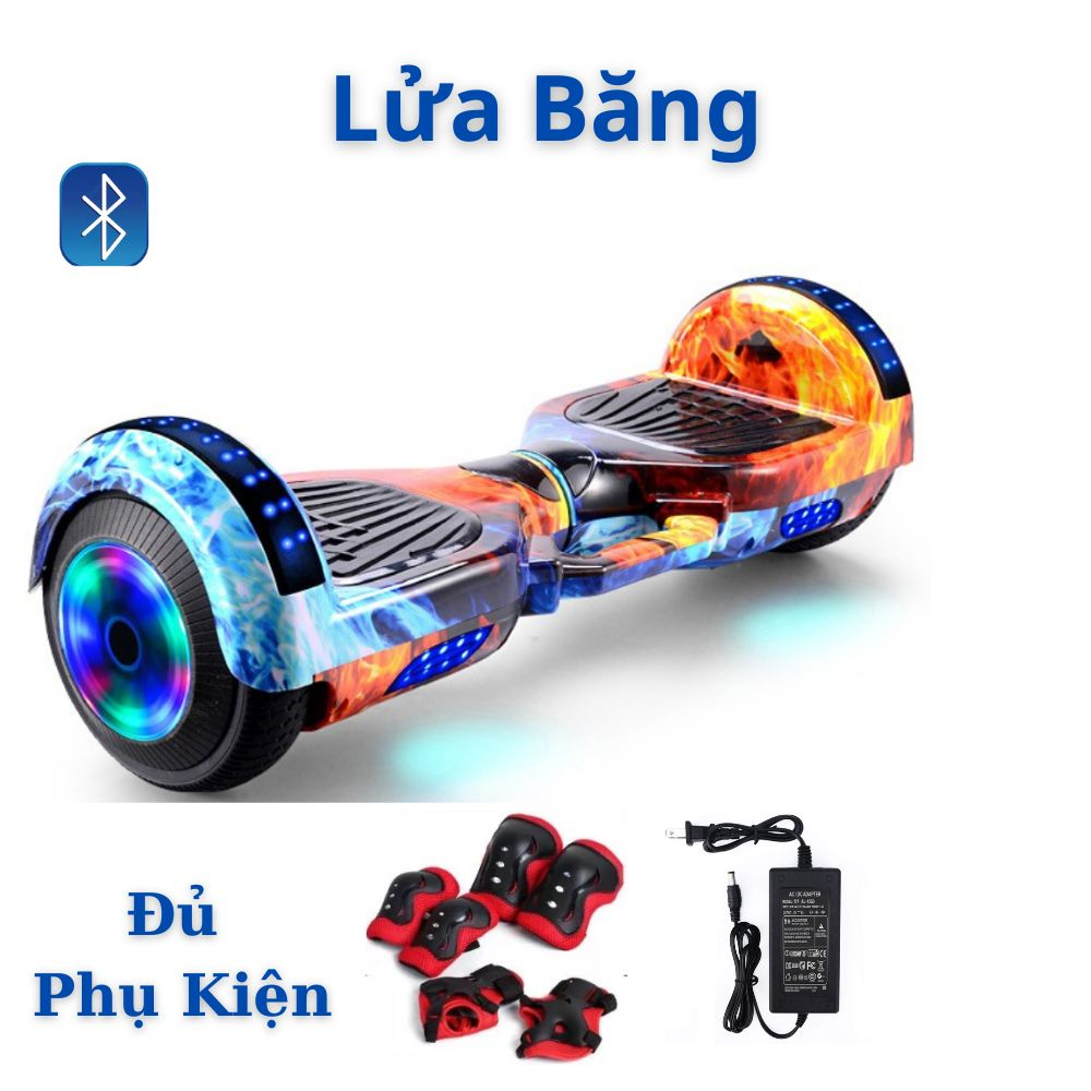 Xe điện cân bằng xe điện tự thăng bằng xe điện cân bằng 2 bánh nghe nhạc có kết nối bluetooth  lốp b