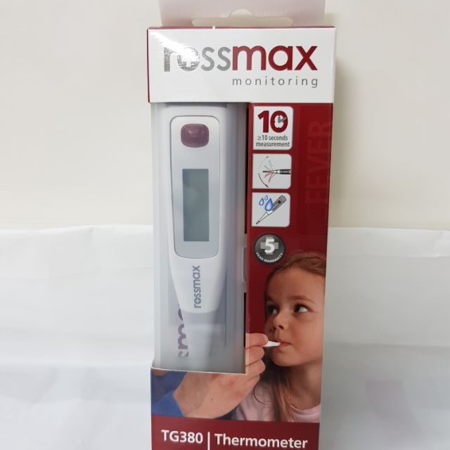 Nhiệt Kế Điện Tử Đầu Dẻo Rossmax Tg380