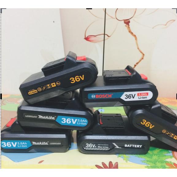 Pin máy khoan 26v 36v 21v 48V 5 cell - dùng cho máy makita dewalt 36V CHÂN PIN 22mm