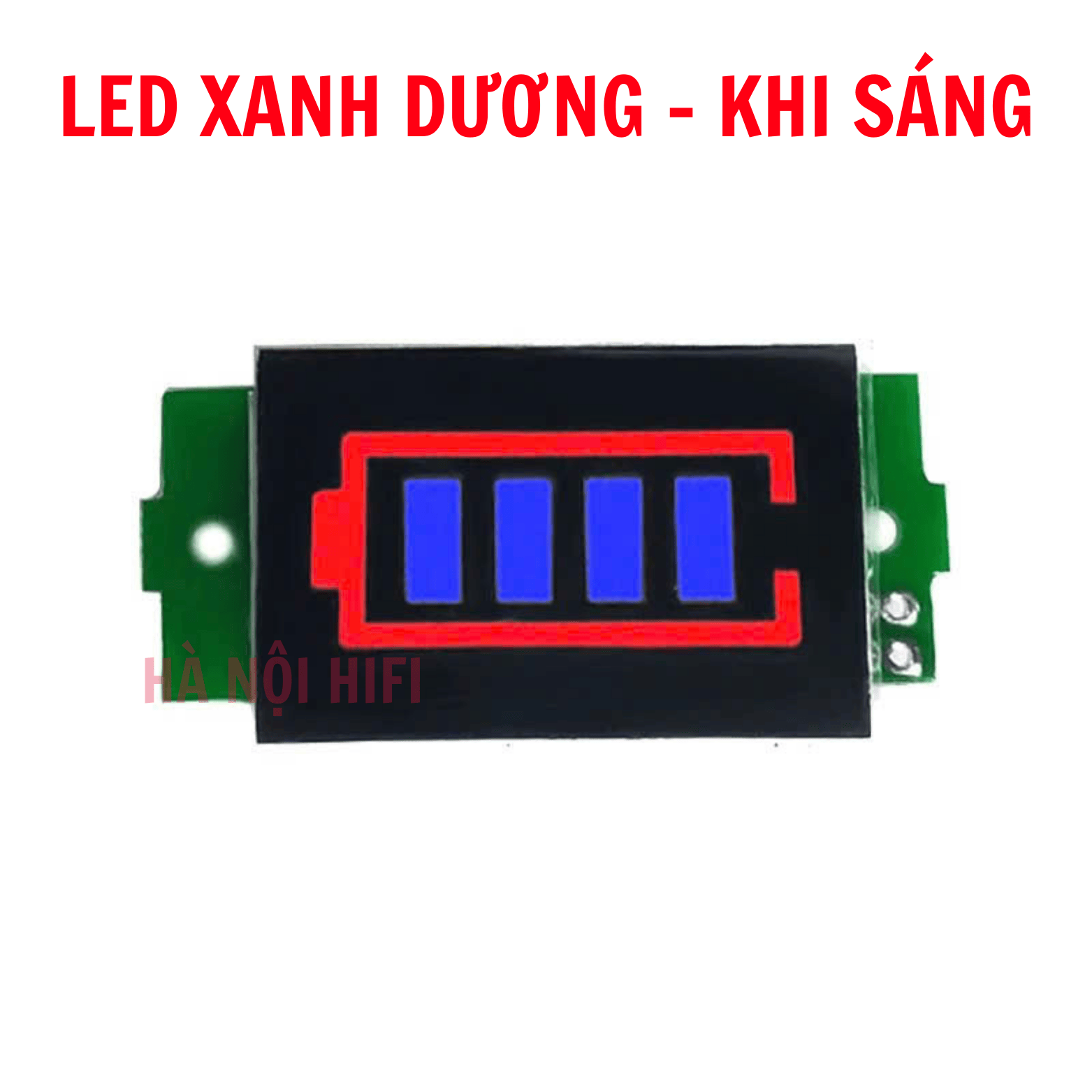 Mạch led báo pin acquy 1s 2s 3s 4s 5s 6s 7s 8s. Dùng đo pin 4.2v 8.4v 12.6v 16.8v 21v 25.2v Hà Nội H