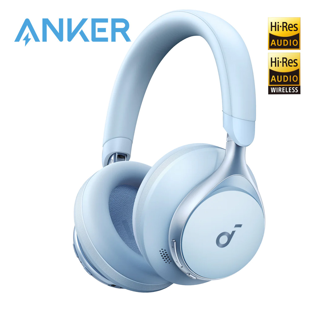 Soundcore by Anker Space One Bluetooth 5.3 ANC Headphones 2X Stronger Voice Reduction 40H ANC Playti