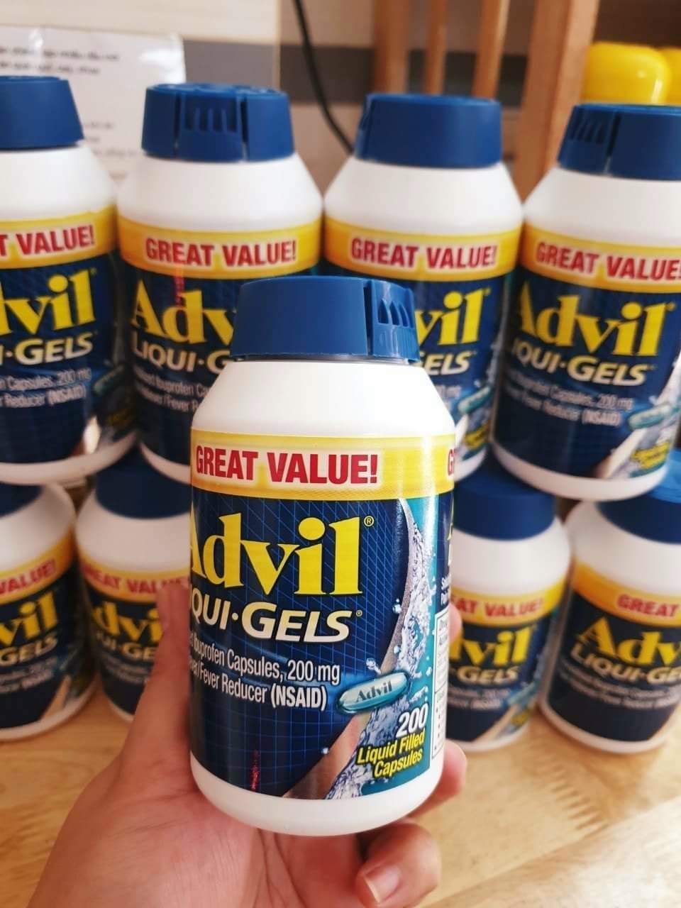 Giảm Đau Hạ Sốt Advil Gel