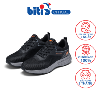 Giày Thể Thao Bitis Hunter Jogging Nam Màu Đen HSM011400DEN