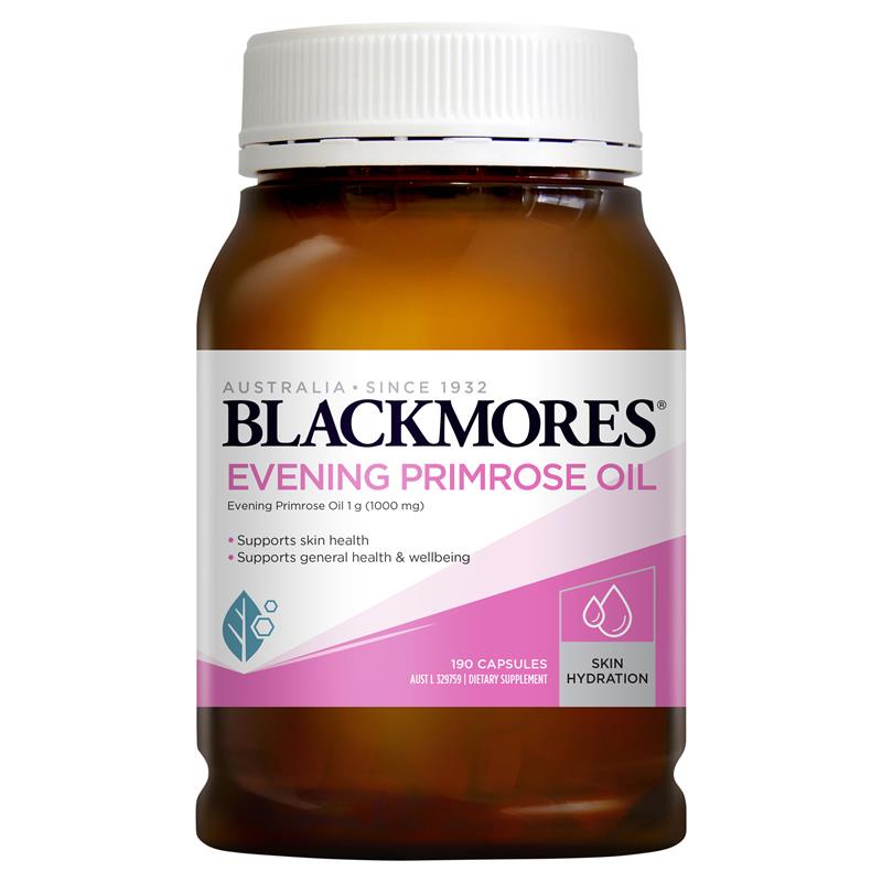 Tinh dầu hoa anh thảo Blackmores Evening Primrose Oil 190 viên