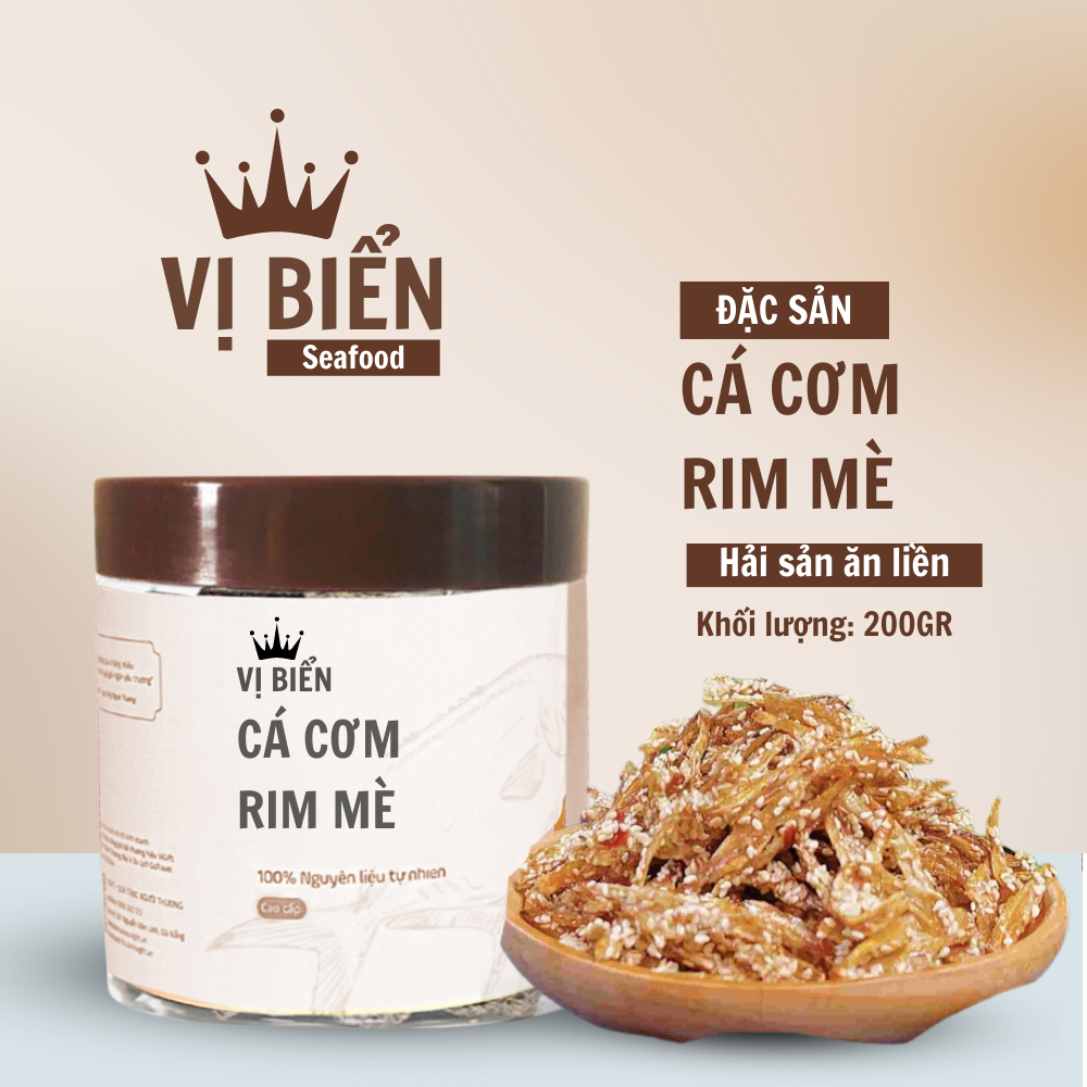 Cá cơm rim mè cá cơm rim lạc Miền Trung 200gr cá cơm ăn vặt khô cá cơm rim khô cá cơm tẩm vị cá cơm sấy giòn rim mè ăn liền thơm ngon chuẩn vị biển