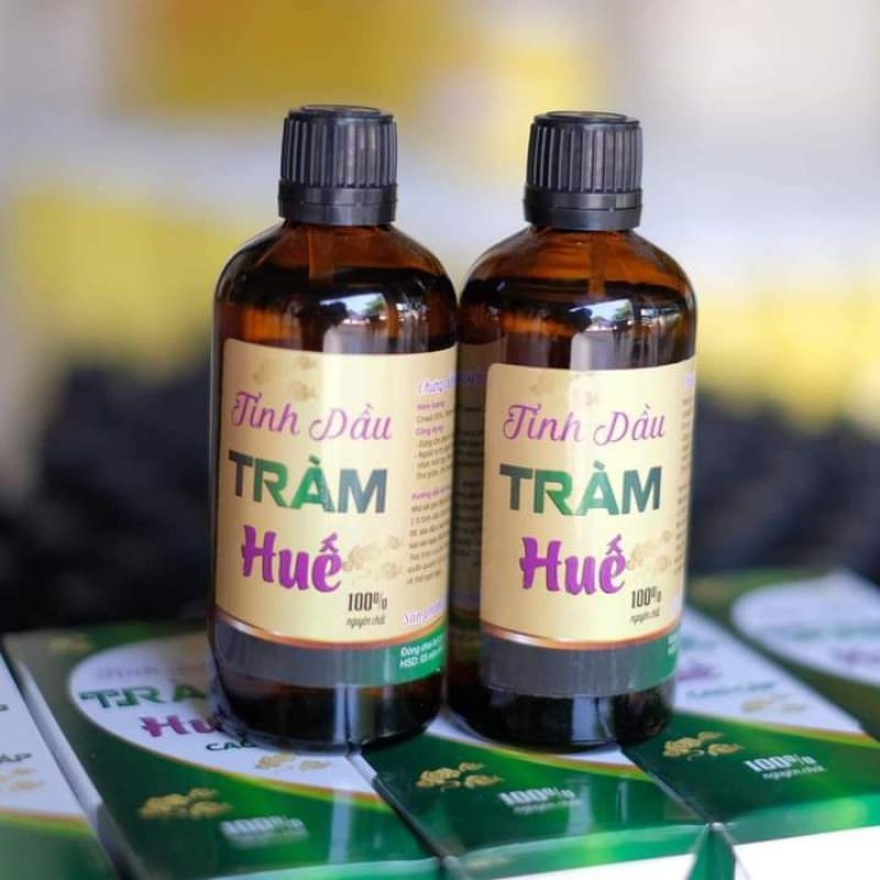 [Hcm]Tinh Dầu Tràm Huế Cao Cấp 100Ml 100% Nguyên Chất Thơm Lâu Dễ Chịu - Đặc Biệt An Toàn Cho Trẻ Sơ Sinh Và Trẻ Nhỏ