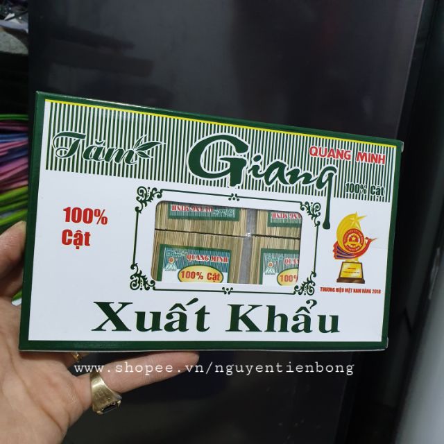 Sỉ Hộp Tăm Giang Xuất Khẩu Cật(30 Gói Nhỏ)