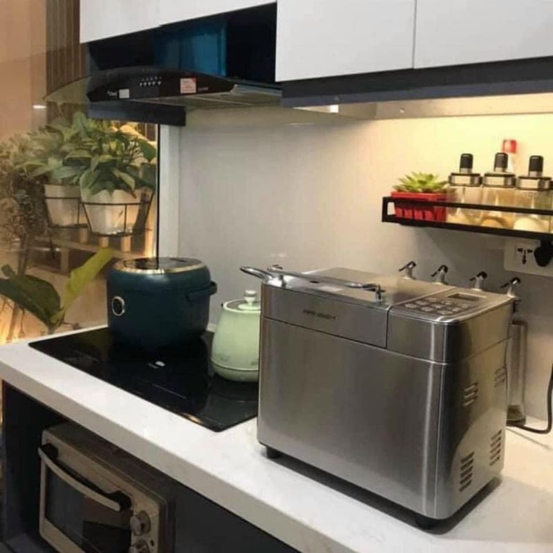 Máy Làm Bánh Mì Ranbem 135G - Vàng Ánh Kim, Dung Lượng 1000g, 25 Chương Trình Nấu