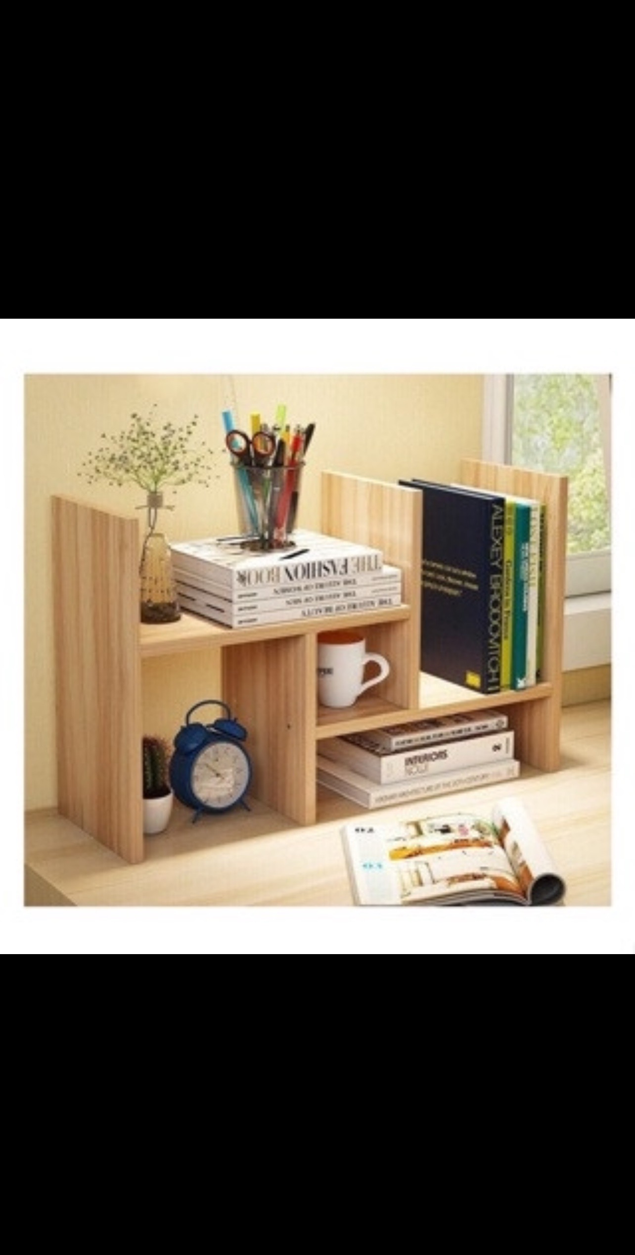Kệ sách gỗ đa ngăn ĐỂ BÀN tiện ích - gỗ MDF