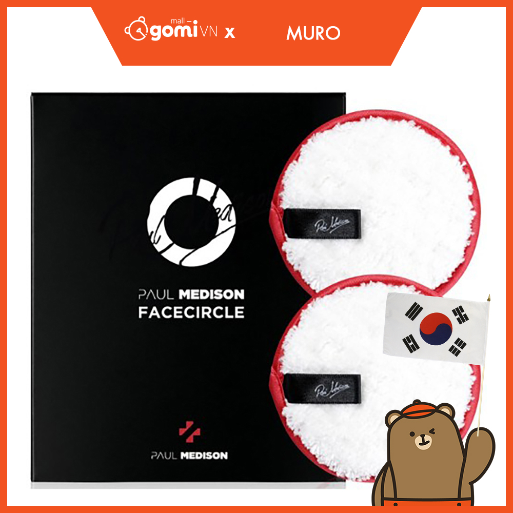 Bộ 2 Bông Tẩy Trang Paul Medison Facecircle Gomimall