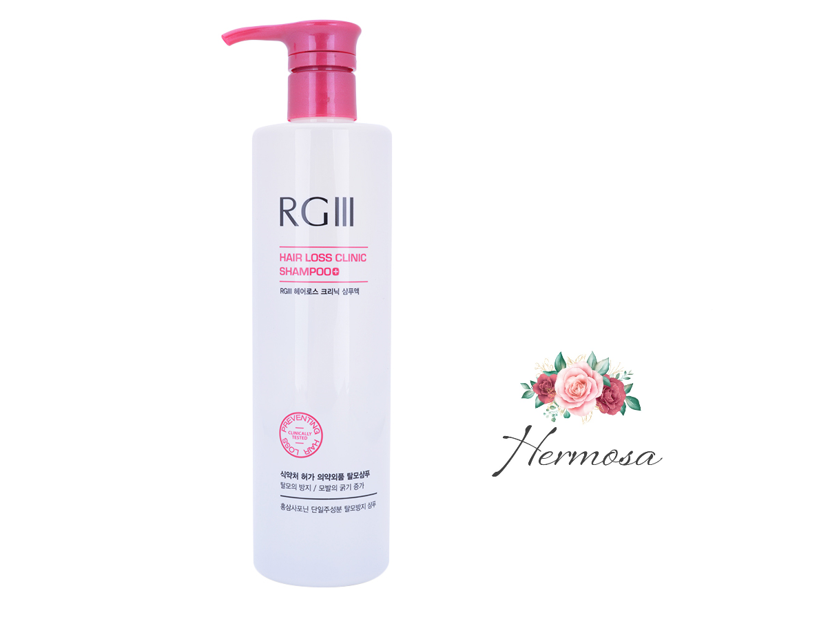 Dầu Gội Cosmocos RGIII Chống Rụng Và Kích Thích Mọc Tóc Tinh Chất Hồng Sâm GRGI (520ml)