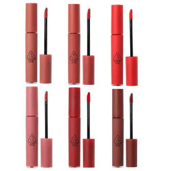 Son 3Cekem Lì Velvet Lip Tint Nearanddear Tone Đỏ Gạch