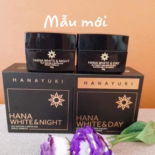 [Hcm]Bộ Đôi Dưỡng Ngày Đêm Hana White Night & Hana White Day