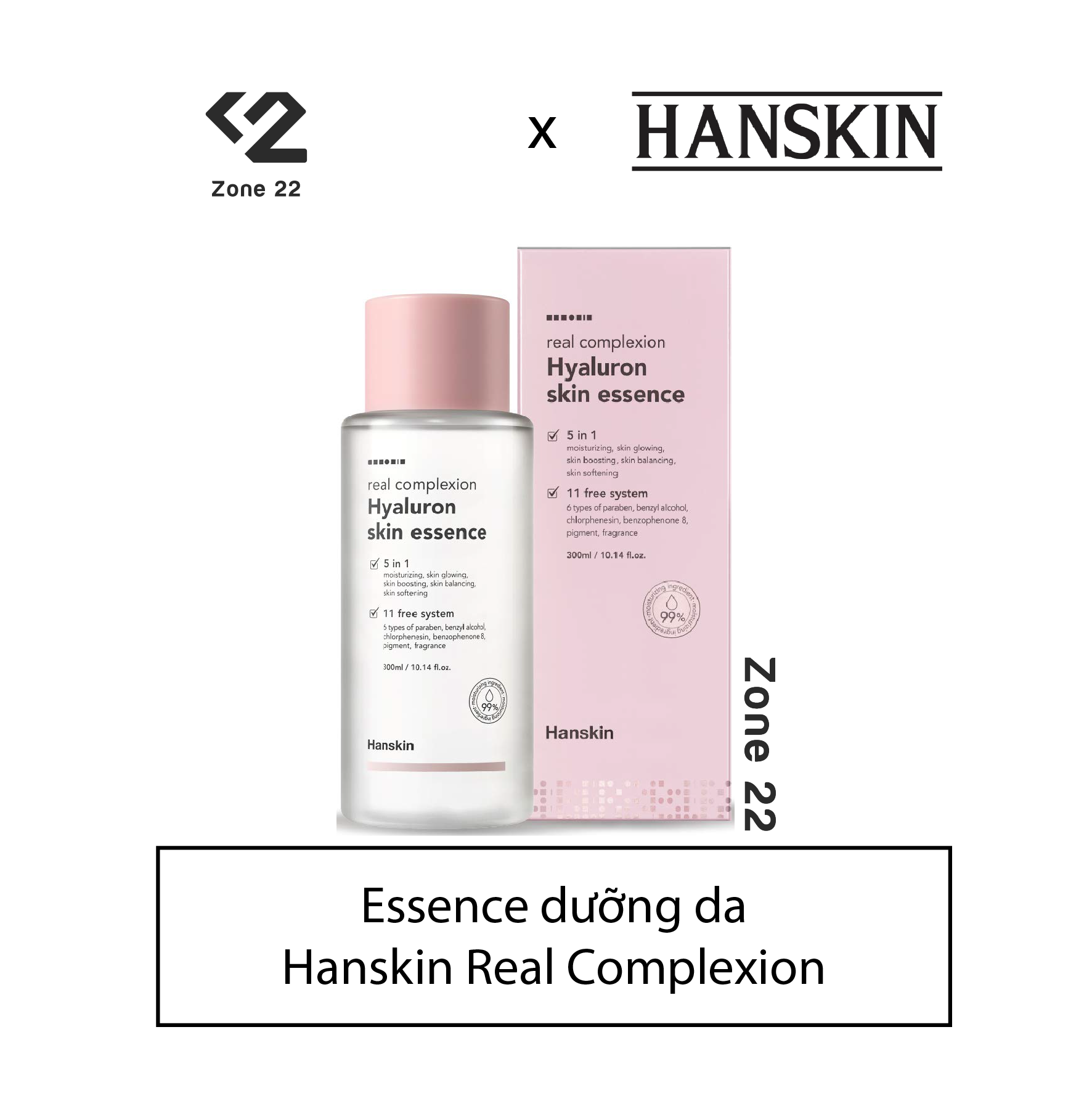 [Hcm][Zone 22] Tinh Chất Cấp Ẩm Hanskin Essence