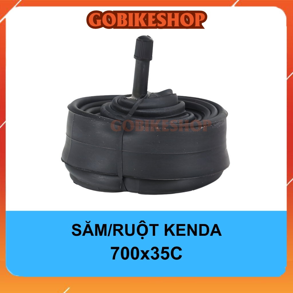Ruột xe đạp Kenda 700x35C VAN AV48L chính hãng chất liệu cao su bền bỉ giữ hơi tốt dễ lắp đặt. Phù h