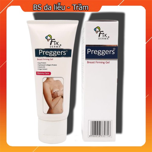 [Hcm]Gel Dưỡng Ẩm Fixderma Preggers Breast Firming Gel ✨ Freeship ✨ Giúp Ngực Săn Chắc Sau Sinh