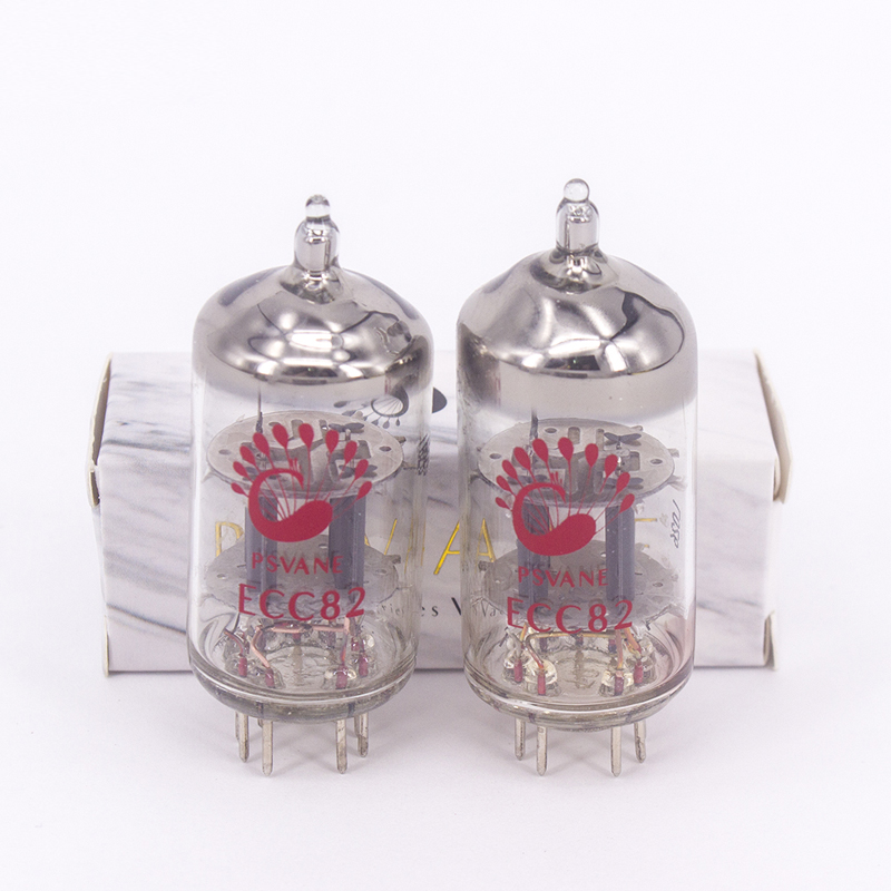 PSVANE Matched Pair ECC82 Vacuum Tube Hifi Audio Tube Pre-amp Guitar AMP Replace 12AU7-TII 12AU7 12A