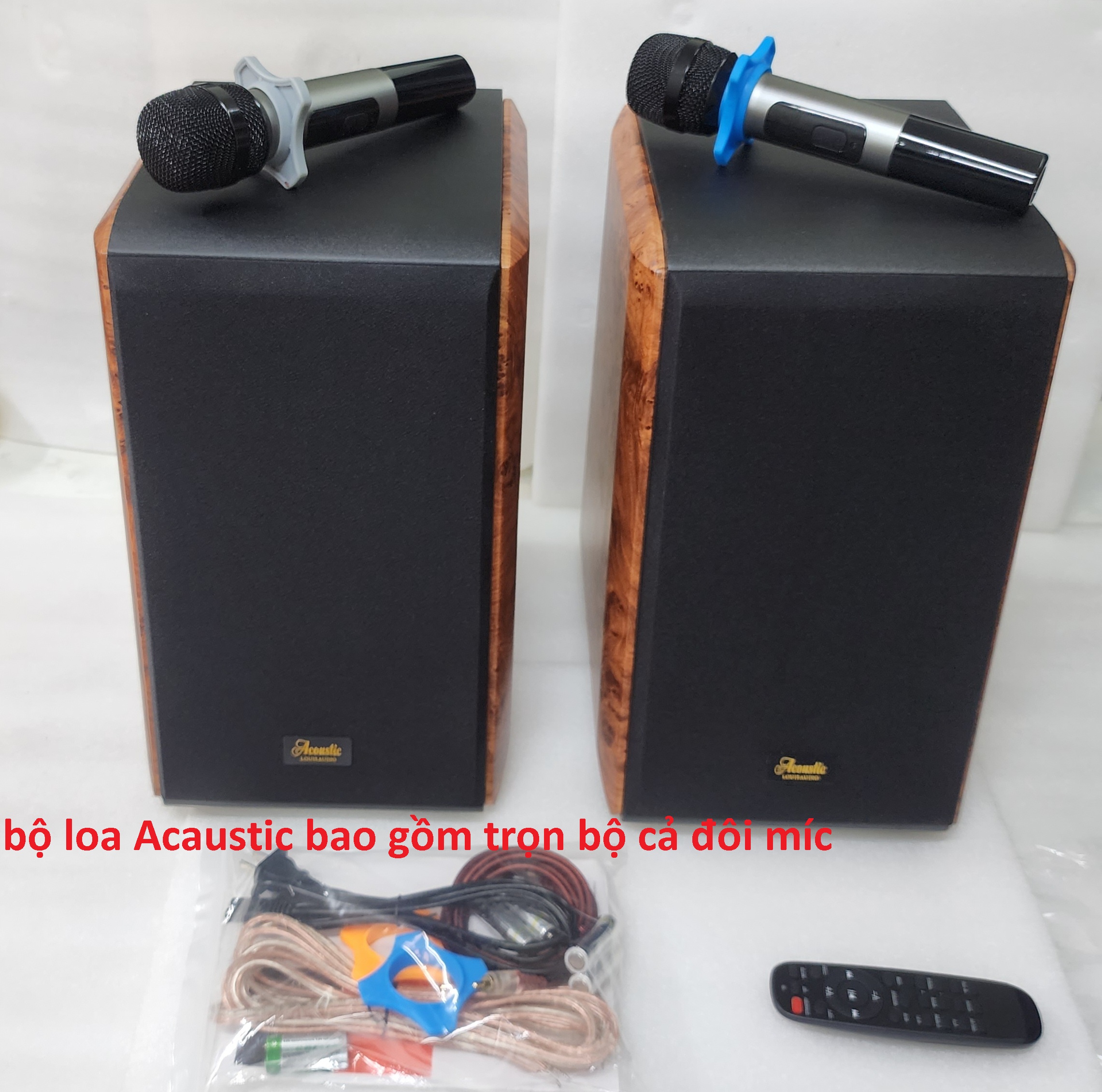 Giải pháp nghe nhạc và hát Karaoke tuyệt vời trên dòng loa liền công suất Acoustic A08