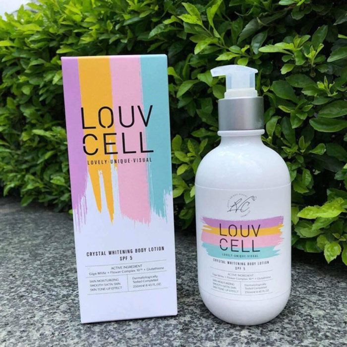 Kem Dưỡng Trắng Body Louv Cell