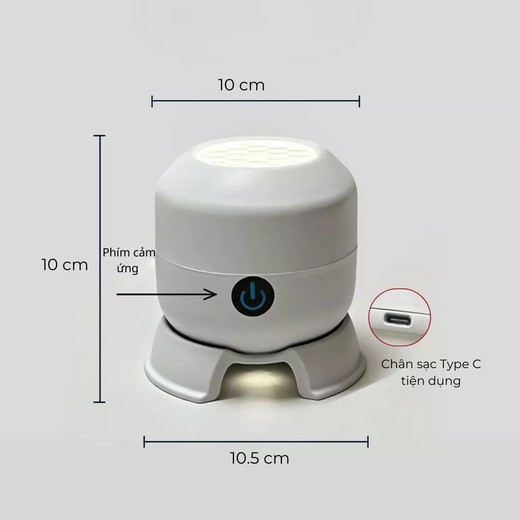 【FORESIGHT 】Đèn Chiếu 3d Tạo Hiệu Ứng Động Đại Dương Huyền Ảo Độ Nét Cao Đèn Led Xoay Tự Động 360 Độ